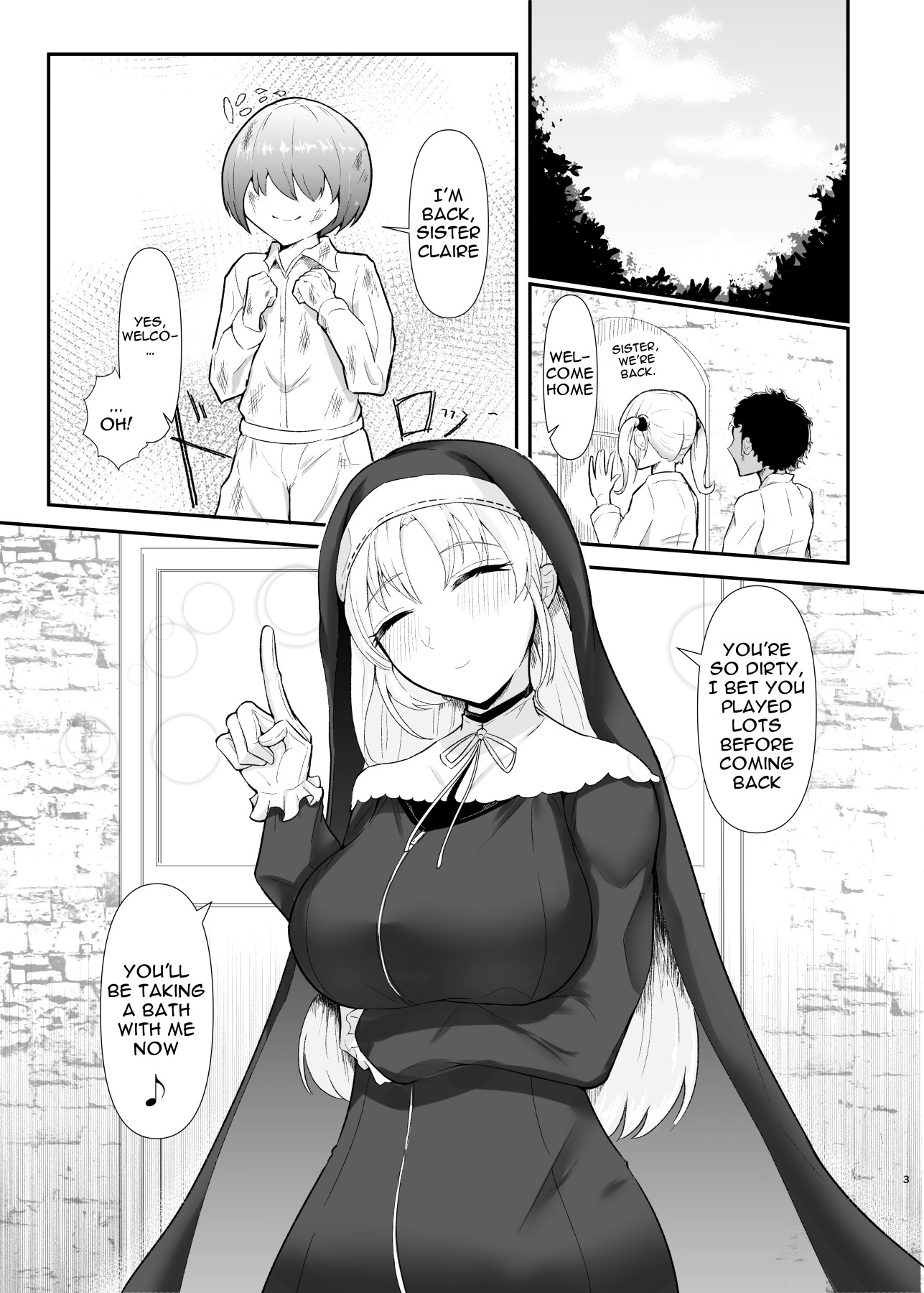 Hentai Manga Comic-My First Time With Cleaire-san-Read-2